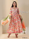 Riwaz By Arya Muslin Printed Kurti With Bottom Catalog